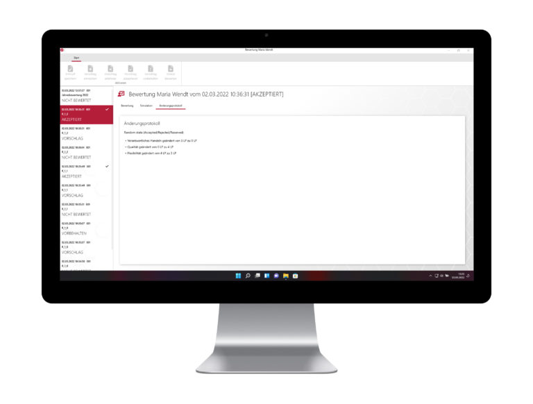 PAWALIO Änderungsprotokoll